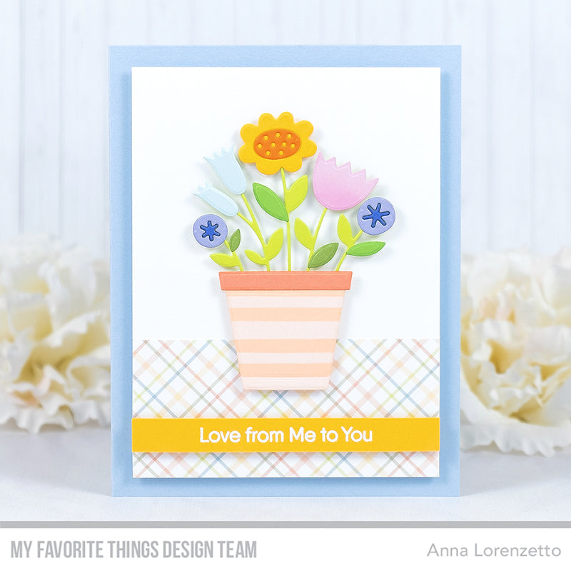 Handmade card from Anna Lorenzetto featuring products from My Favorite Things #mftstamps