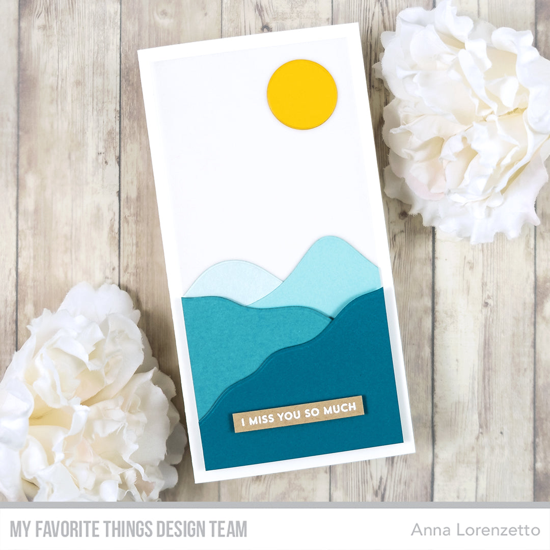 Handmade card from Anna Lorenzetto featuring products from My Favorite Things #mftstamps