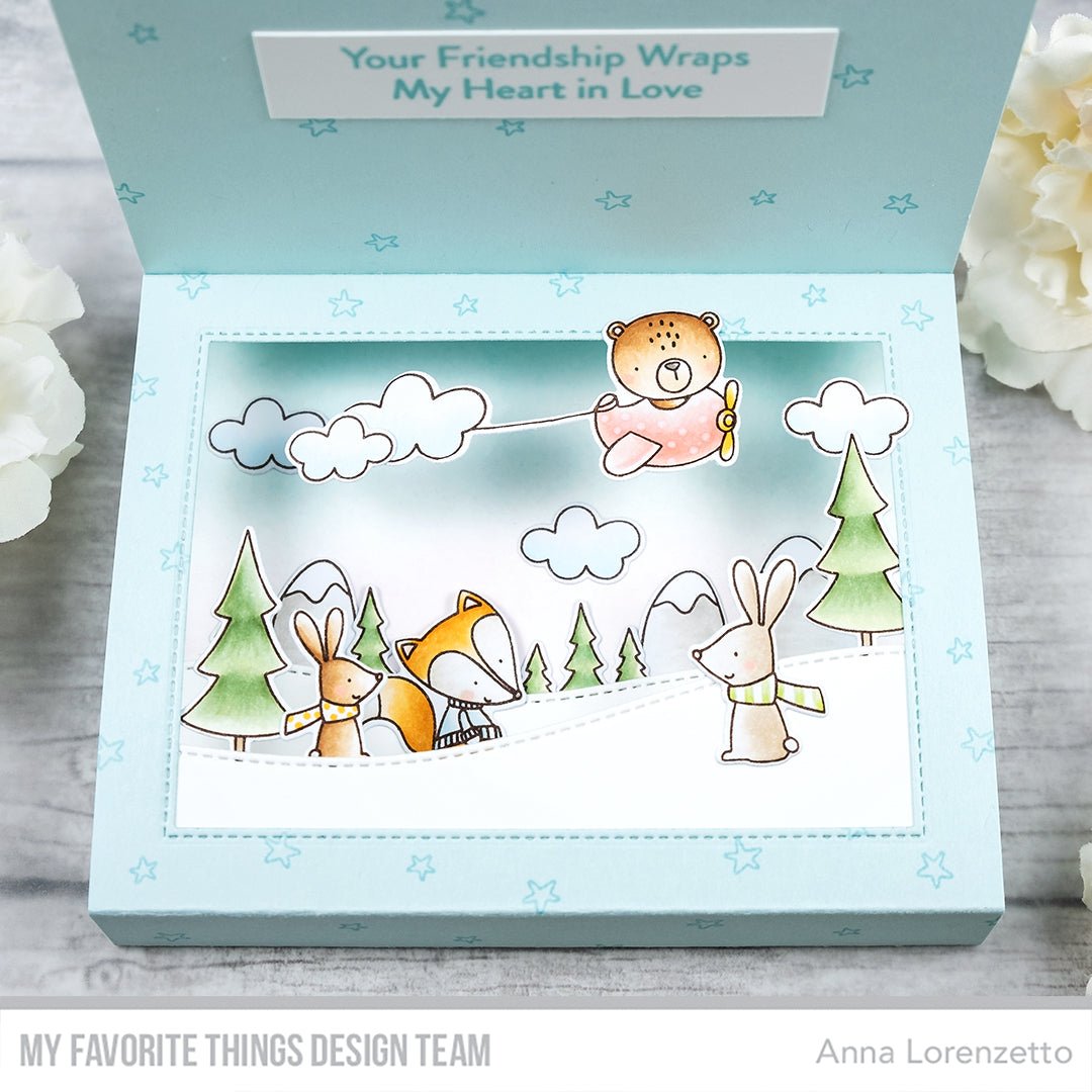 Handmade card from Anna Lorenzetto featuring products from My Favorite Things #mftstamps