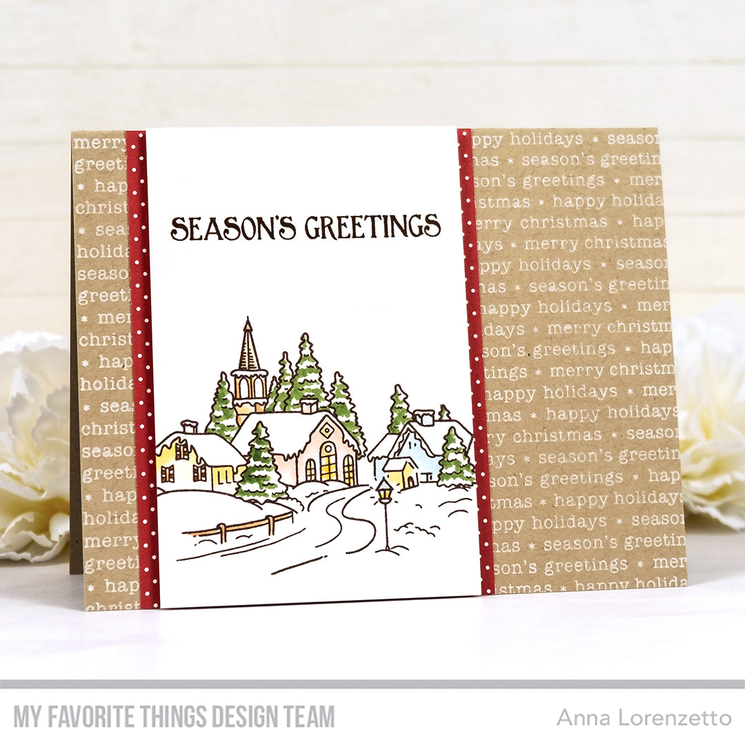 Handmade card from Anna Lorenzetto featuring products from My Favorite Things #mftstamps