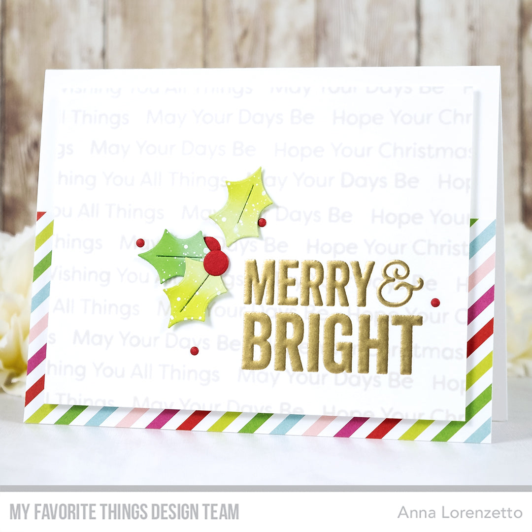 Handmade card from Anna Lorenzetto featuring products from My Favorite Things #mftstamps