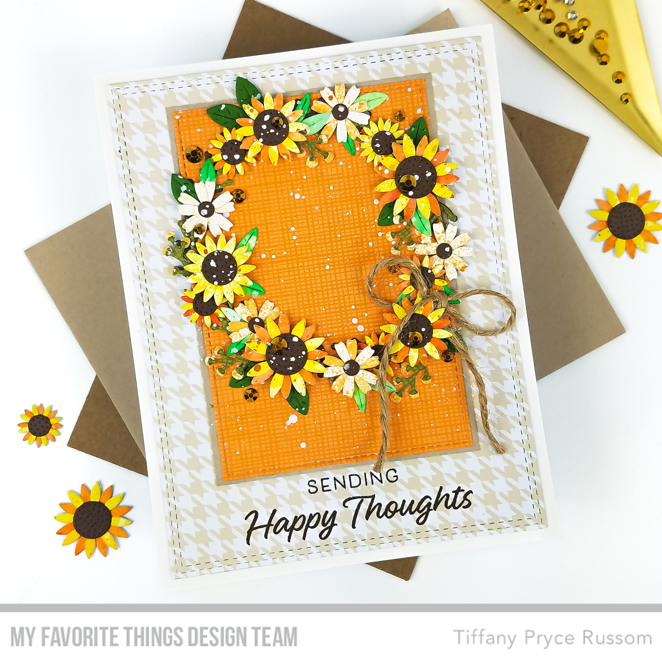 Handmade card from Tiffany Pryce Russom featuring products from My Favorite Things #mftstamps