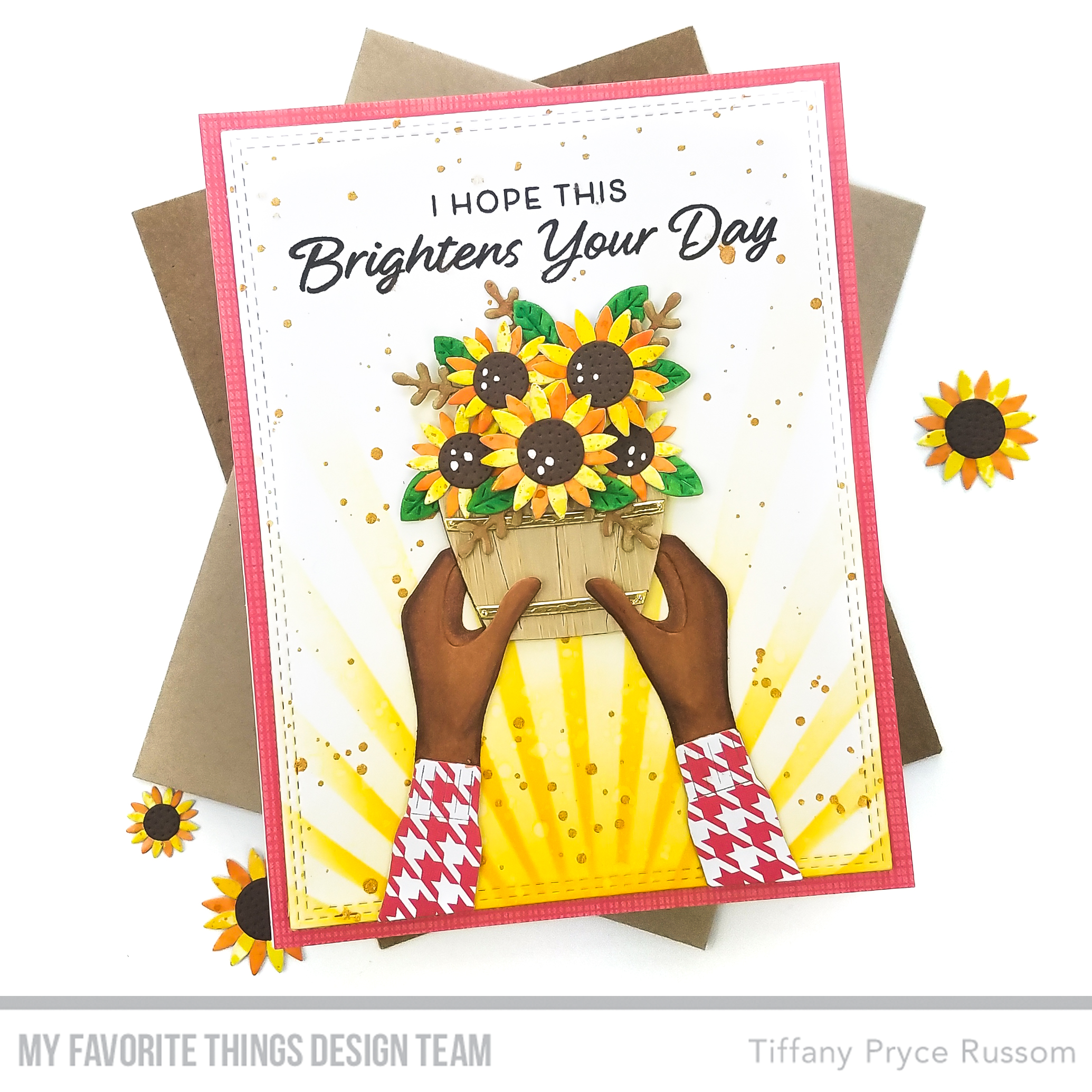 Handmade card from Tiffany Pryce Russom featuring products from My Favorite Things #mftstamps