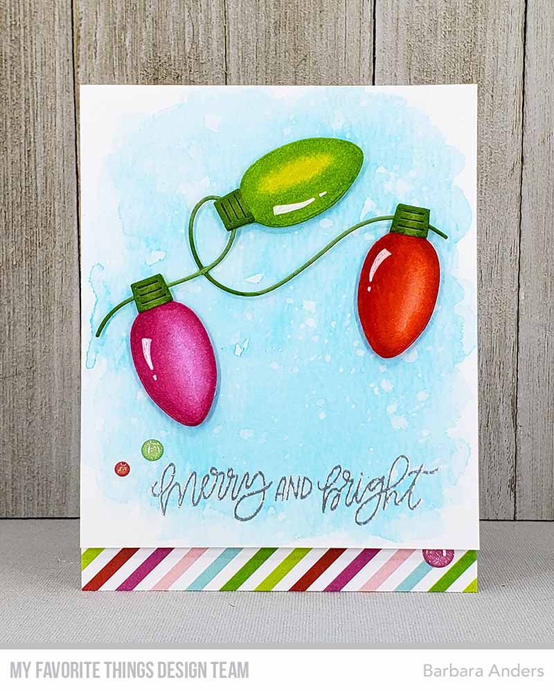 Handmade card from Barbara Anders featuring products from My Favorite Things #mftstamps