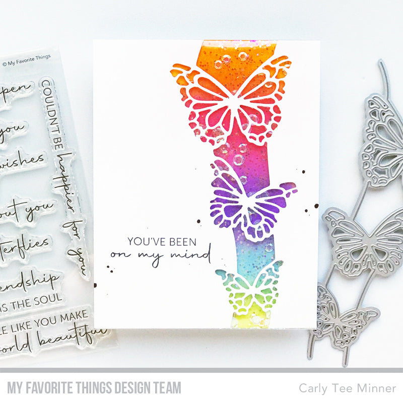 Handmade card from Carly Tee Minner featuring products from My Favorite Things #mftstamps