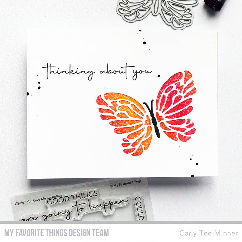 Handmade card from Carly Tee Minner featuring products from My Favorite Things #mftstamps