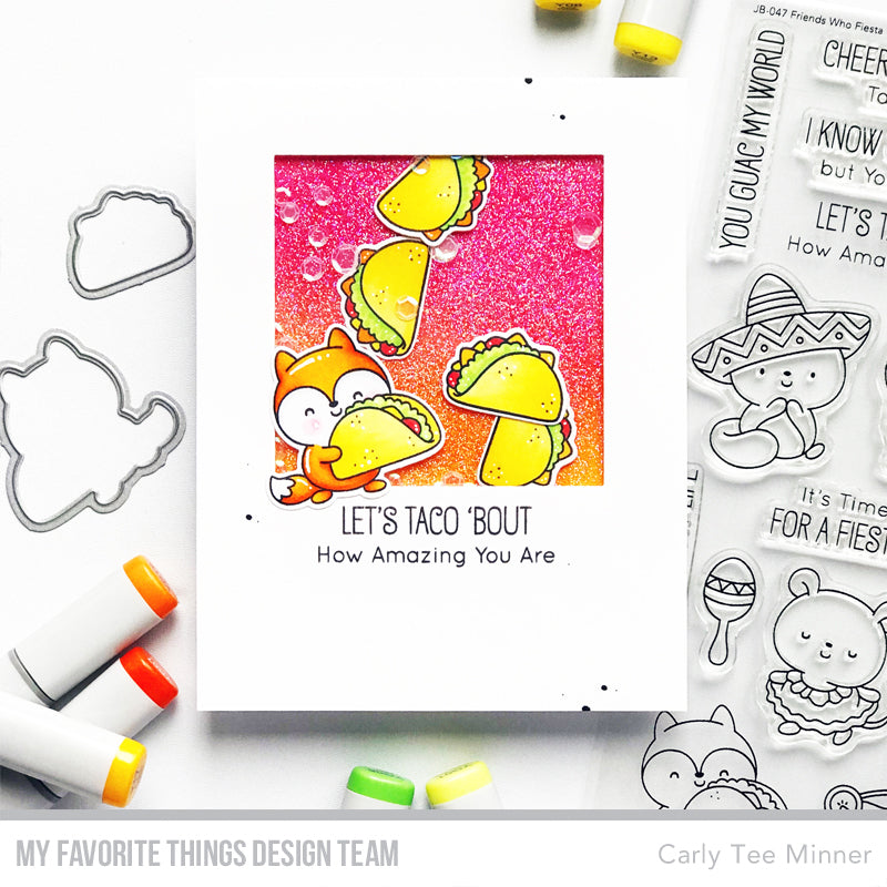 Handmade card from Carly Tee Minner featuring products from My Favorite Things #mftstamps