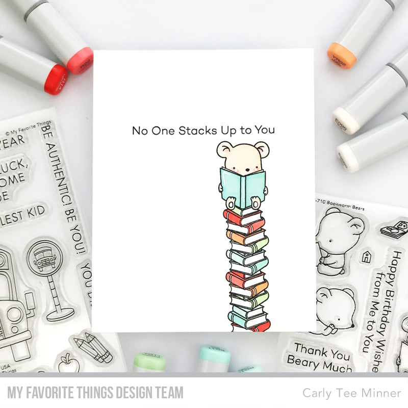 Handmade card from Carly Tee Minner featuring products from My Favorite Things #mftstamps