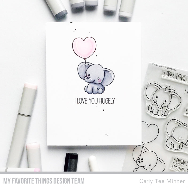Handmade card from Carly Tee Minner featuring products from My Favorite Things #mftstamps