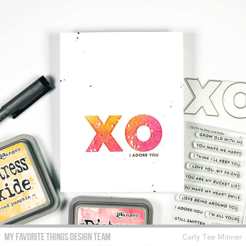 Handmade card from Carly Tee Minner featuring products from My Favorite Things #mftstamps