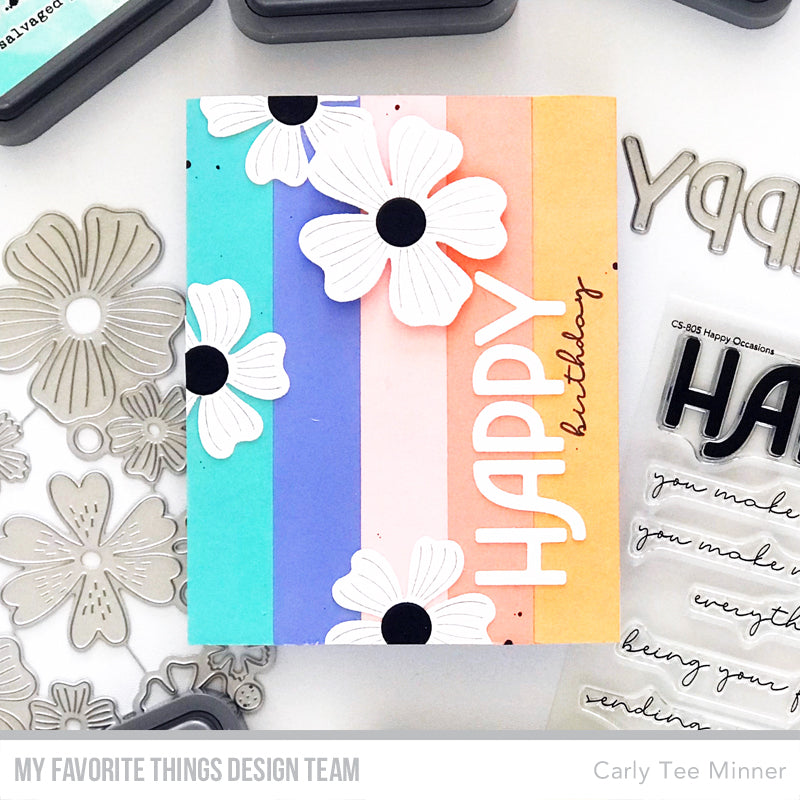 Handmade card from Carly Tee Minner featuring products from My Favorite Things #mftstamps