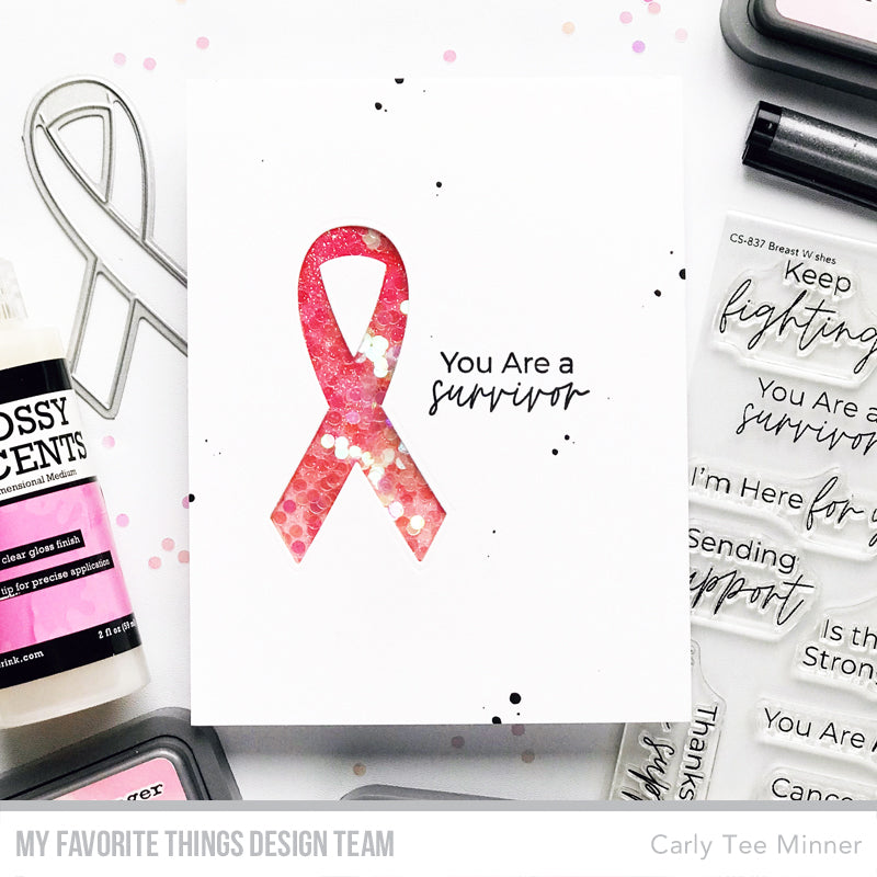Handmade card from Carly Tee Minner featuring products from my Favorite Things #mftstamps