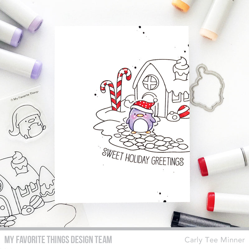 Handmade card from Carly Tee Minner featuring products from My Favorite Things #mftstamps