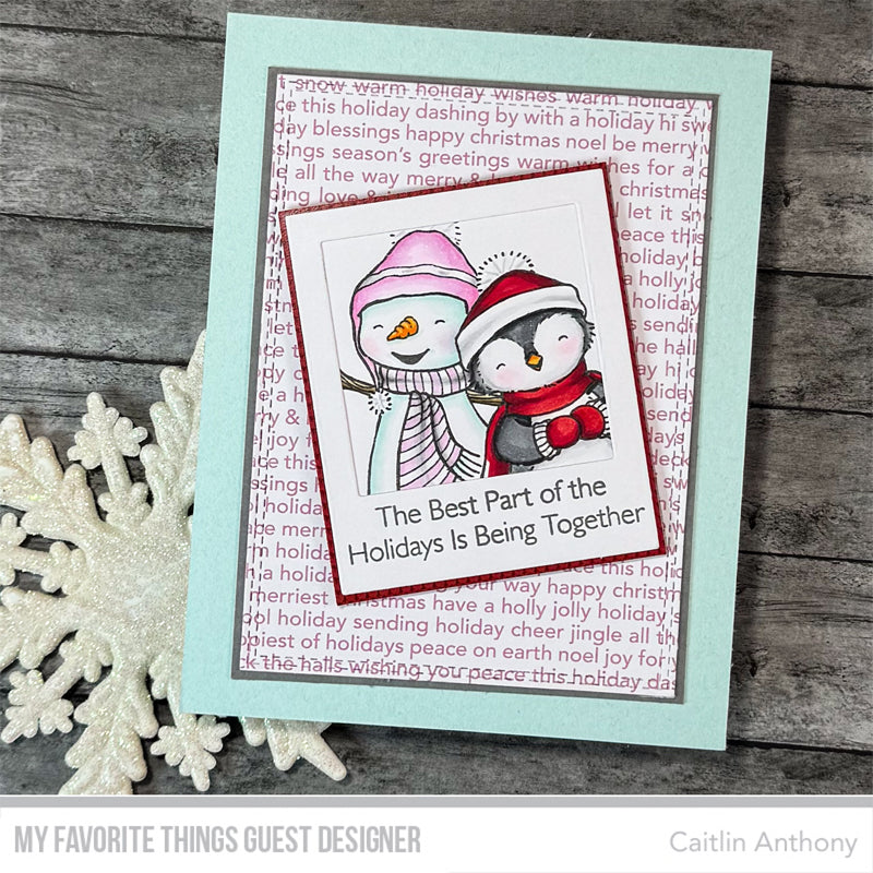 Handmade card from Caitlin Anthony featuring products from My Favorite Things #mftstamps