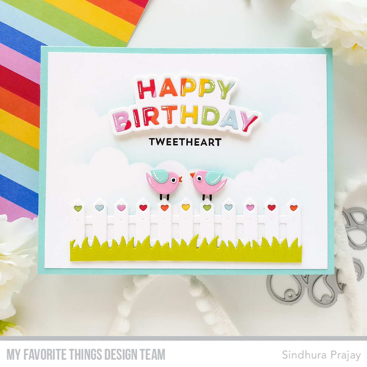Handmade card from Sindhu Jay featuring products from My Favorite Things #mftstamps