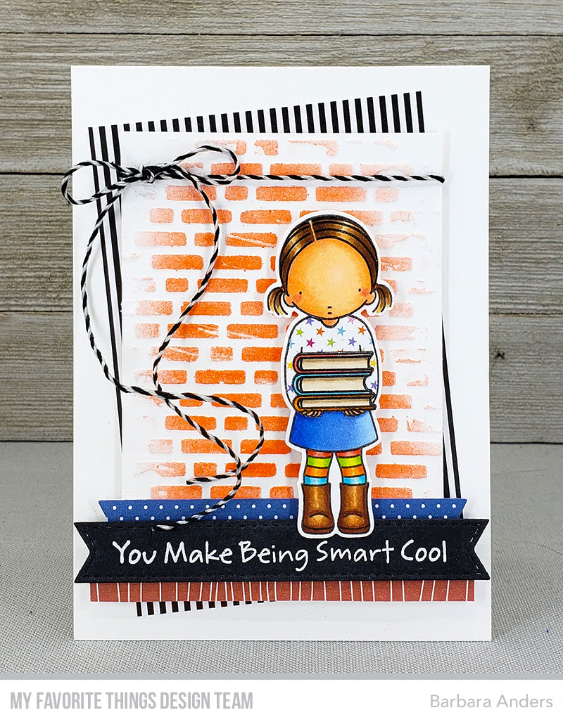 Handmade card from Barbara Anders featuring products from My favorite Things #mftstamps