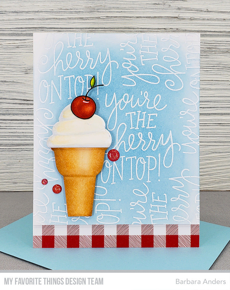 Handmade card from Barbara Anders featuring products from My Favorite Things #mftstamps