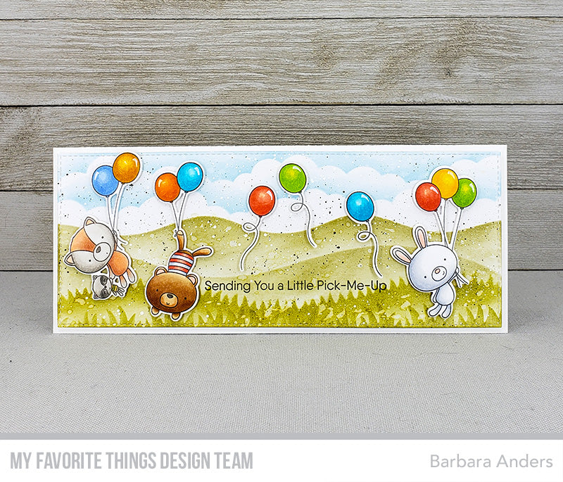 Handmade card from Barbara Anders featuring products from My Favorite Things #mftstamps