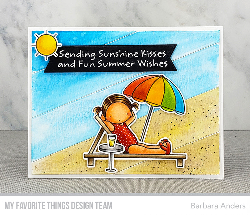 Handmade card from Barbara Anders featuring products from My Favorite Things #mftstamps