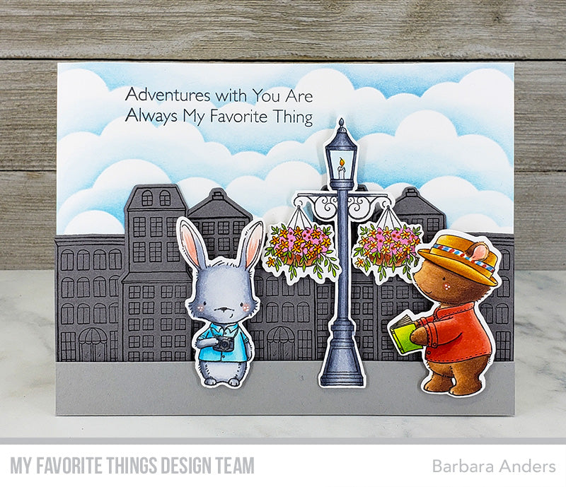 Handmade card from Barbara Anders featuring products from My Favorite Things #mftstamps