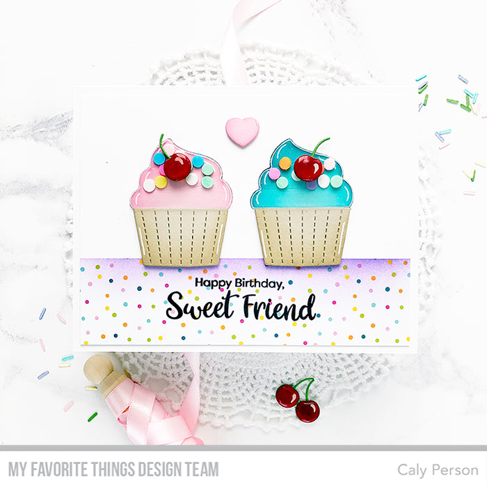 Handmade card from Caly Person featuring products from My Favorite Things #mftstamps