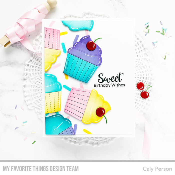 Handmade card from Caly Person featuring products from My Favorite Things #mftstamps