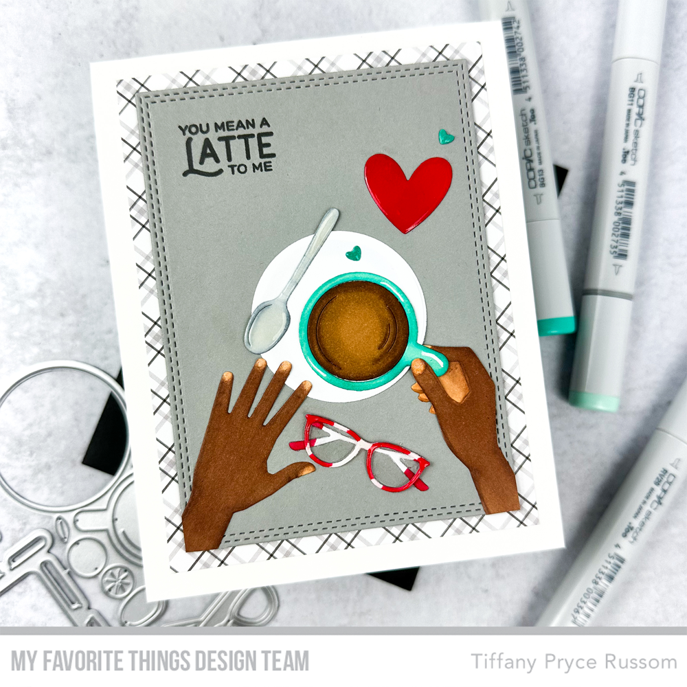 Handmade card from Tiffany Pryce Russom featuring products from My Favorite Things #mftstamps