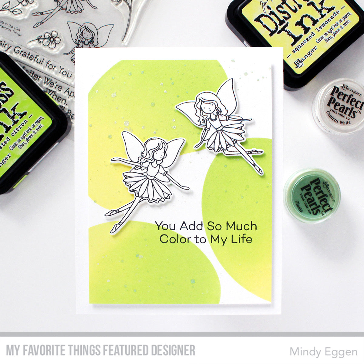 Handmade card from Mindy Eggen featuring products from My Favorite Things #mftstamps