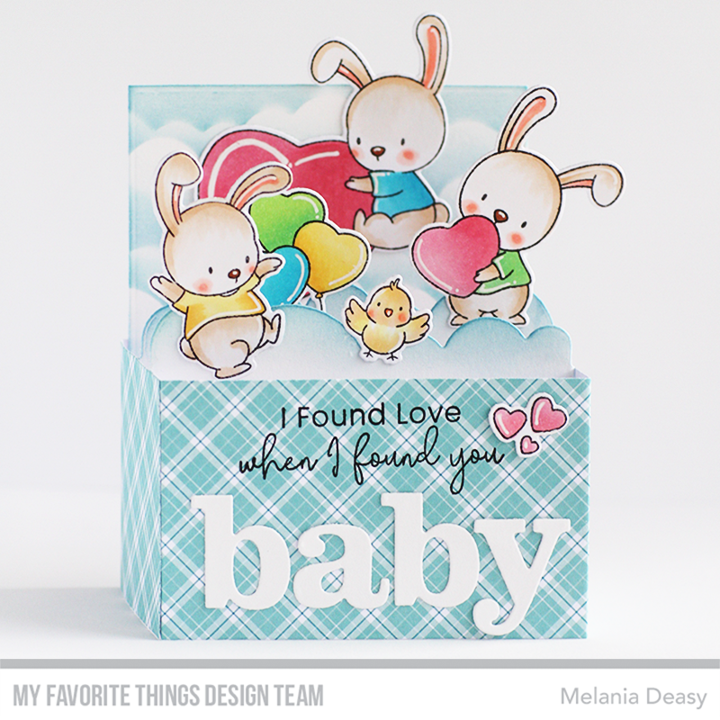 Handmade card from Melania Deasy featuring products from My Favorite Things #mftstamps