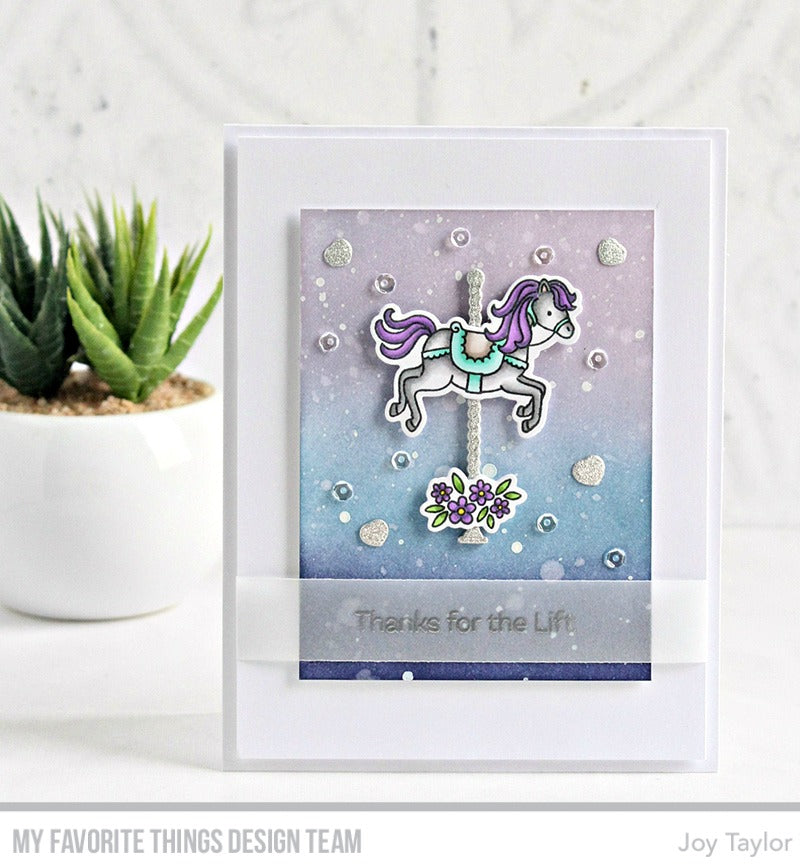 Handmade card from Joy Taylor featuring products from My Favorite Things #mftstamps