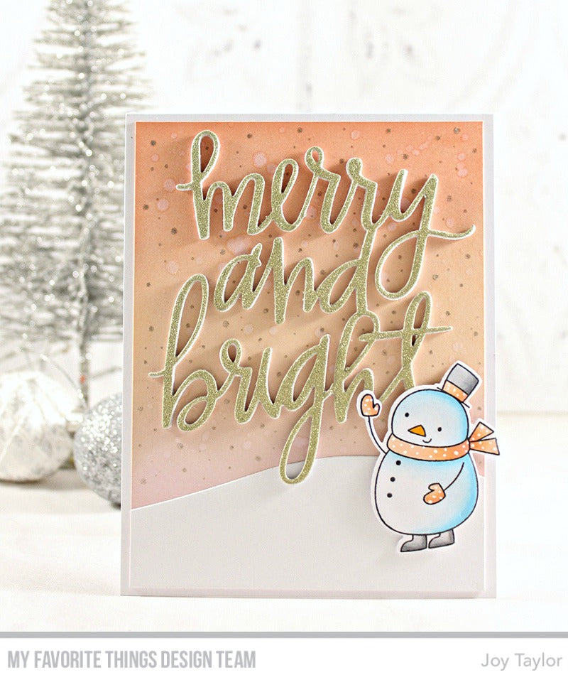 Handmade card from Joy Taylor featuring products from My Favorite Things #mftstamps