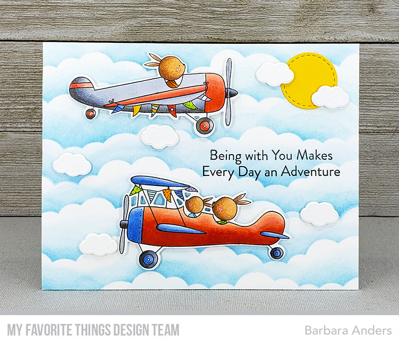 Handmade card from Barbara Anders featuring products from My Favorite Things #mftstamps