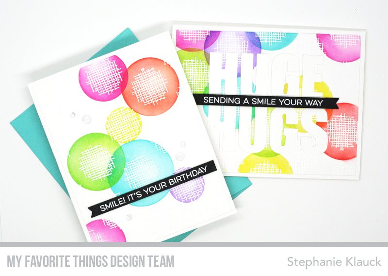 Handmade cards from Stephanie Klauck featuring products from My Favorite Things #mftstamps