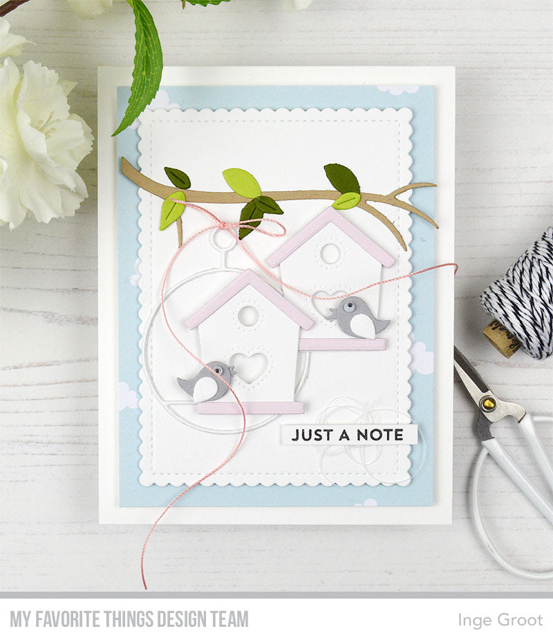 Handmade card from Inge Groot featuring products from My Favorite Things #mftstamps