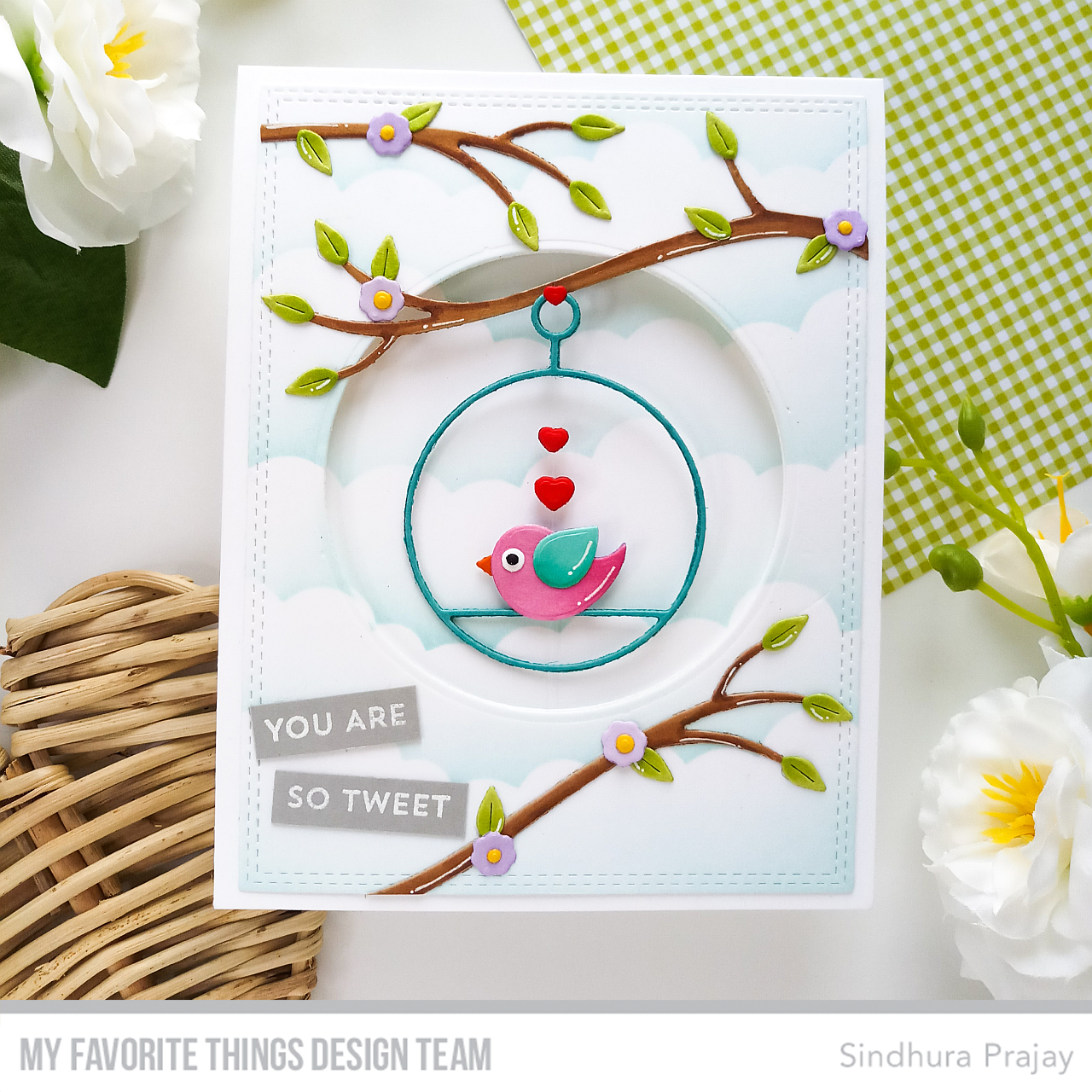 Handmade card from Sindhu Jay featuring products from My Favorite Things #mftstamps