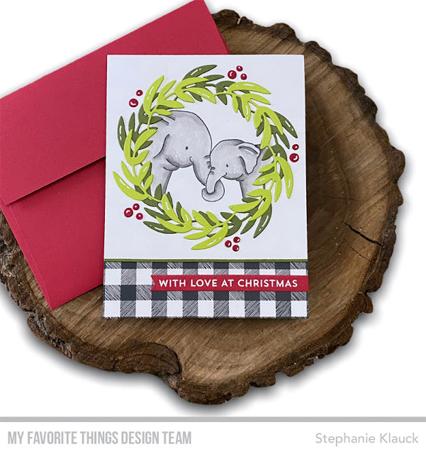 Handmade card from Stephanie Klauck featuring products from My Favorite Things #mftstamps