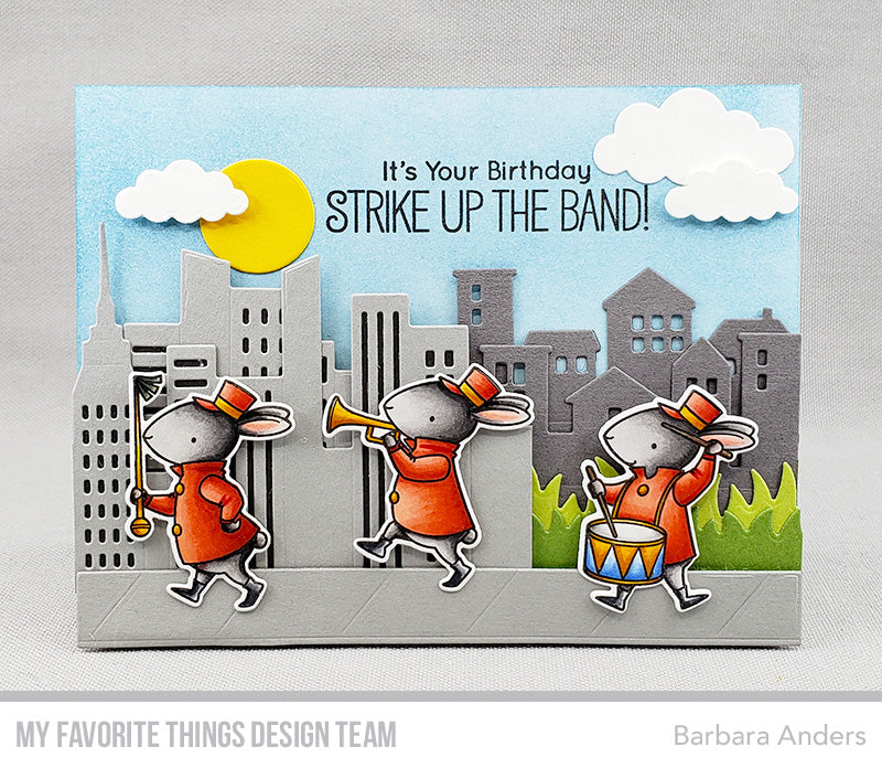 Handmade card from Barbara Anders featuring products from My Favorite Things #mftstamps