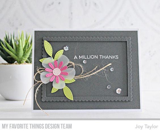 Stitched Rectangle Scallop Edge Frames Die-namics – MFT Stamps