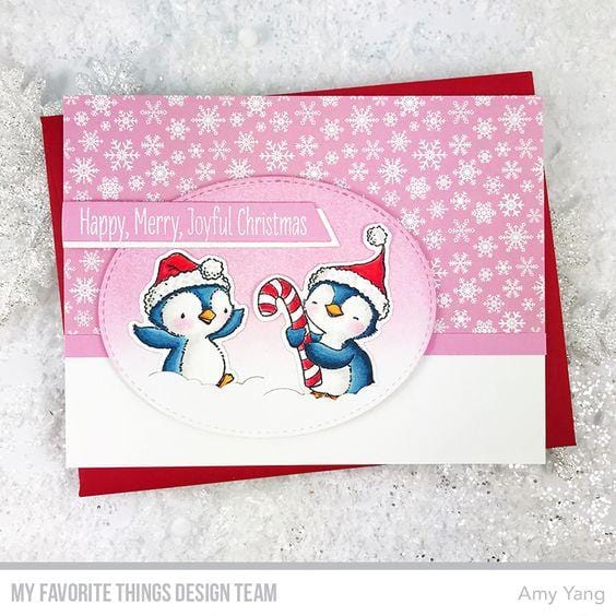 Sy Sweet Holiday Penguins Mft Stamps