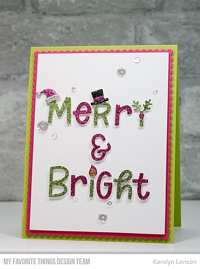 Merry and Bright with All the Trimmings Die-namics