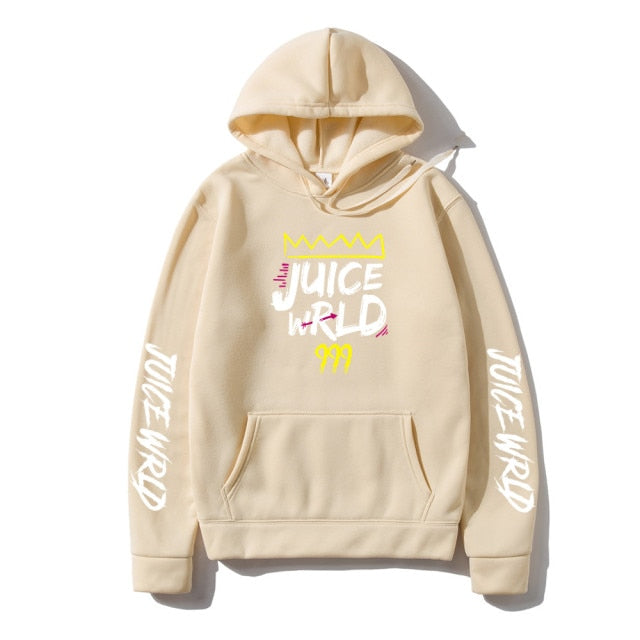 Juice Wrld “Lean With Me Hoodie – Black Crown Fashion