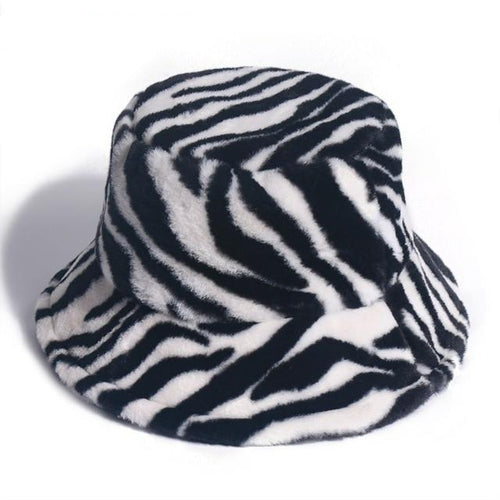 Soft Zebra Bucket Hat