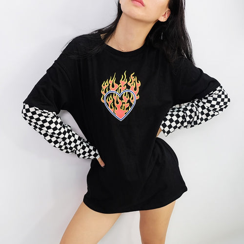 Burning Love L/S Top