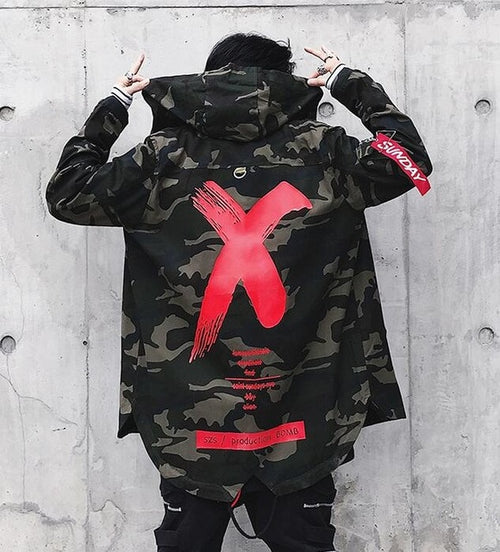 Camo "X" Jacket