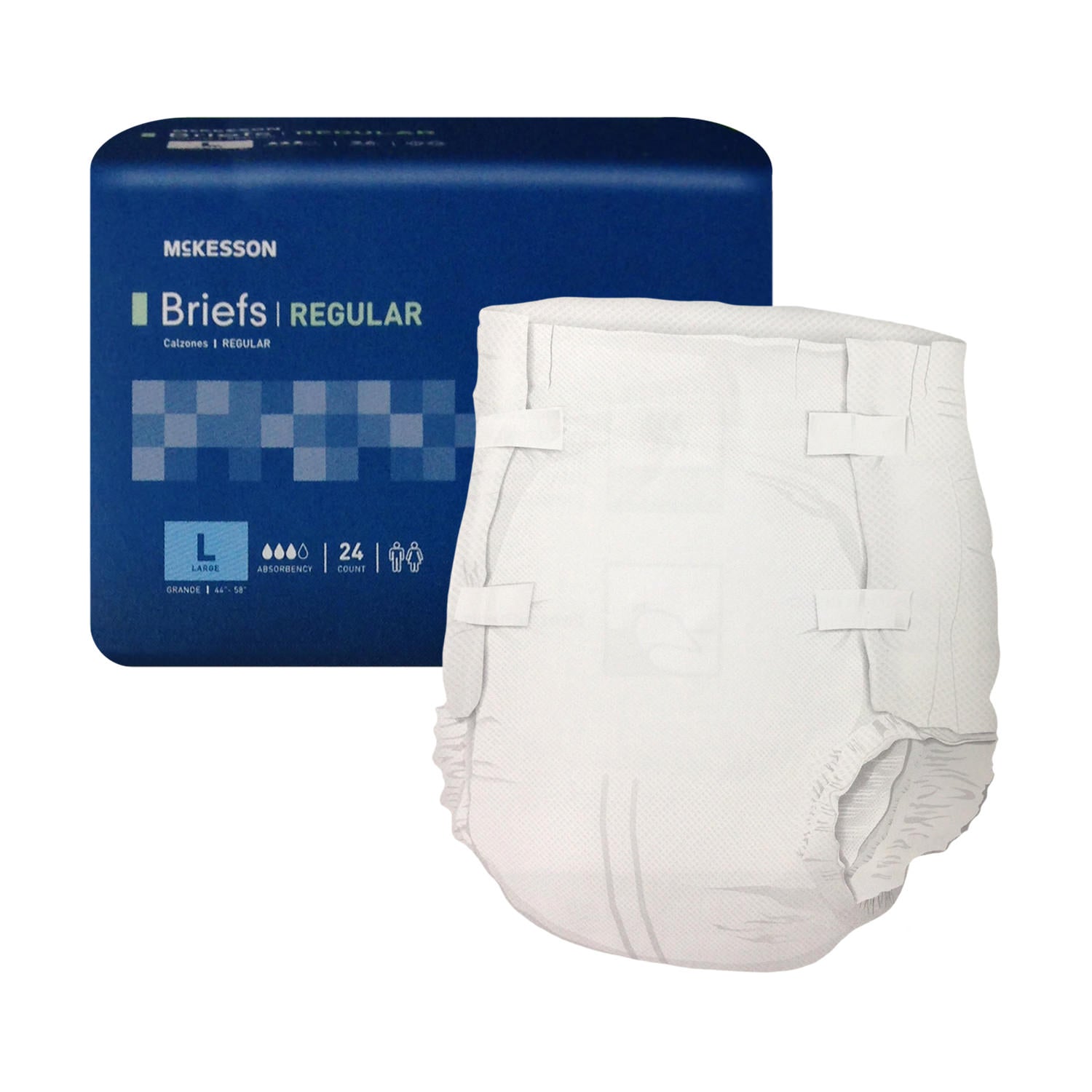 MCKESSON STAY DRY REGULAR BRIEFS