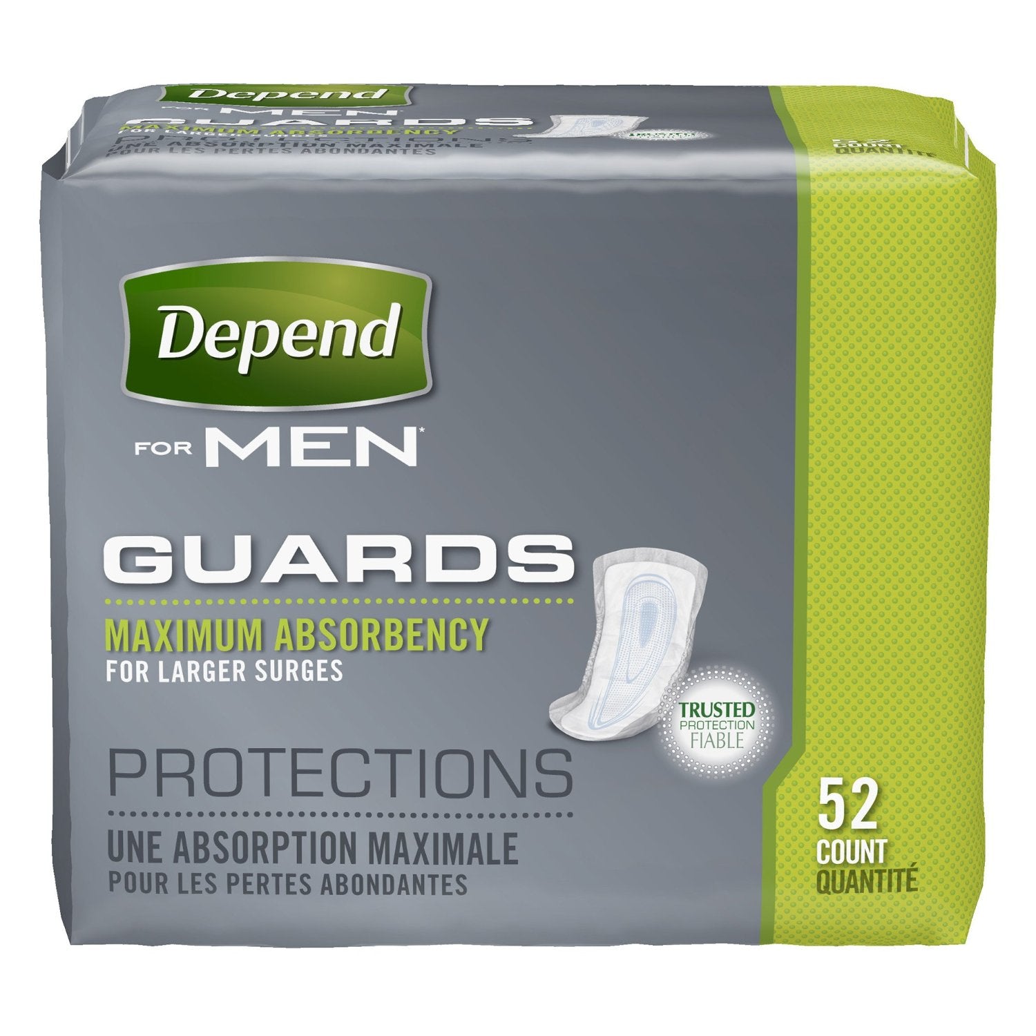 Depend Incontinence Guardsincontinence Pads For Menbladder Control Pads Maximum Absorbency