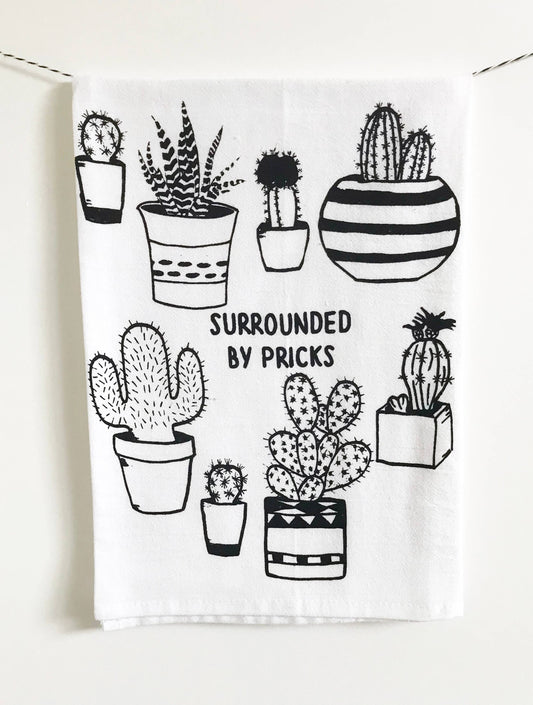 Beat it Cotton Kitchen Towel – The Coin Laundry Print Shop