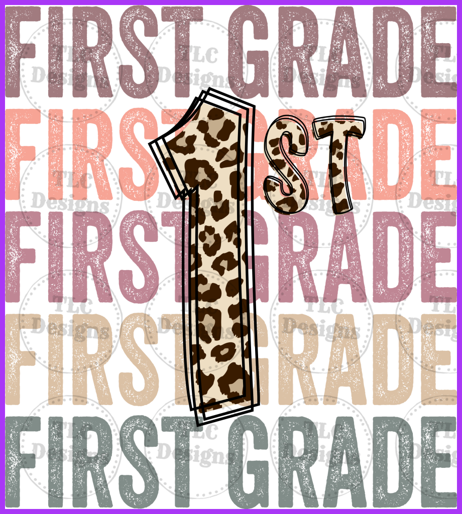 First Grade Boho with Leopard
