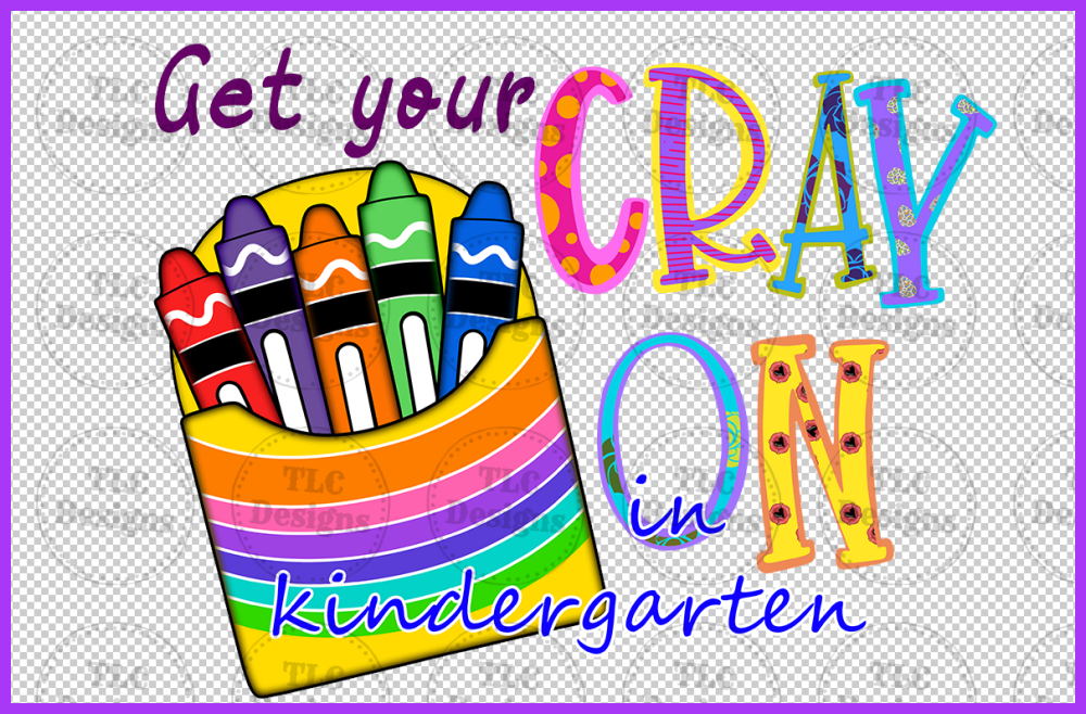 Get your Cray on Kindergarten