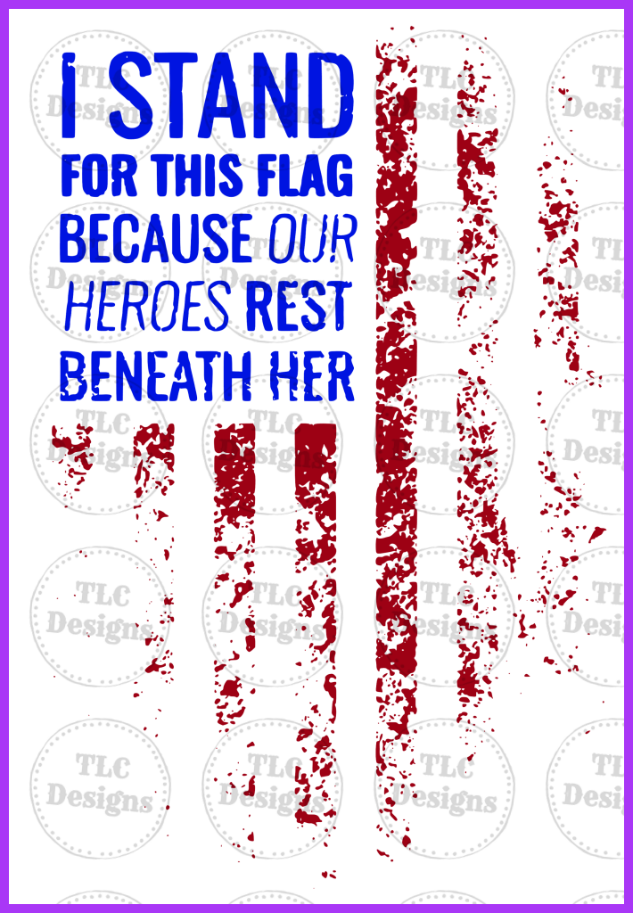 I stand for this flag